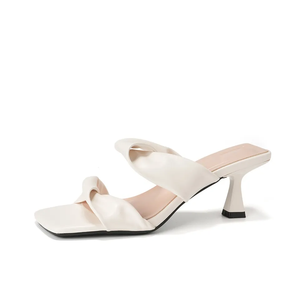 MADALLO Резиновая подошва шов пэчворк из кожи противоскользящие слипоны женские