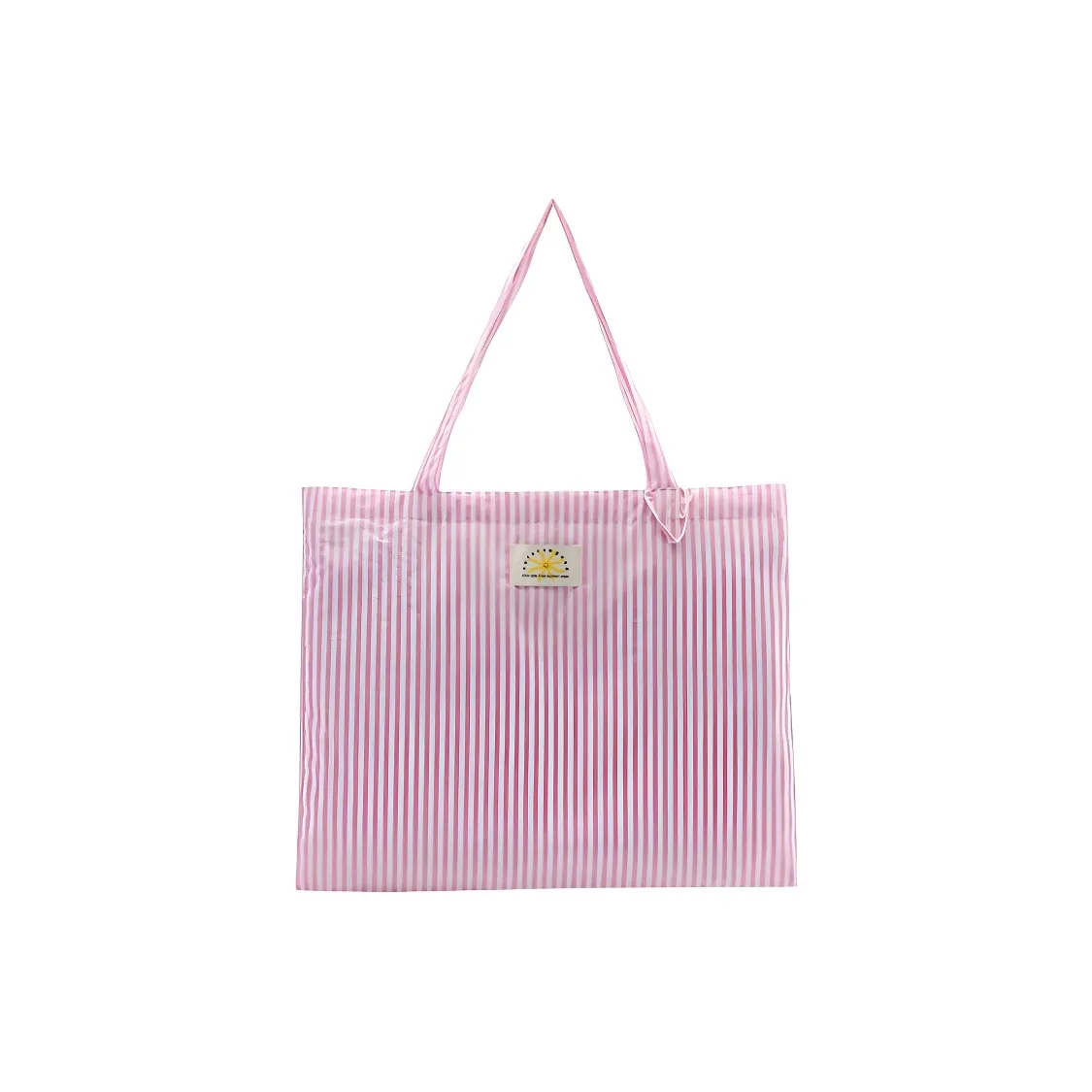 SFSG Полиэстер Тоут Сумка Сумка для покупок Сумка Сумка через плечо Средняя Женская Розовая