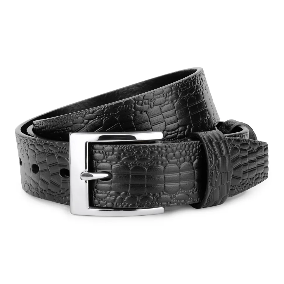 Cows Reign Ремни из лощеной коровьей кожи Мужской 3,4CM