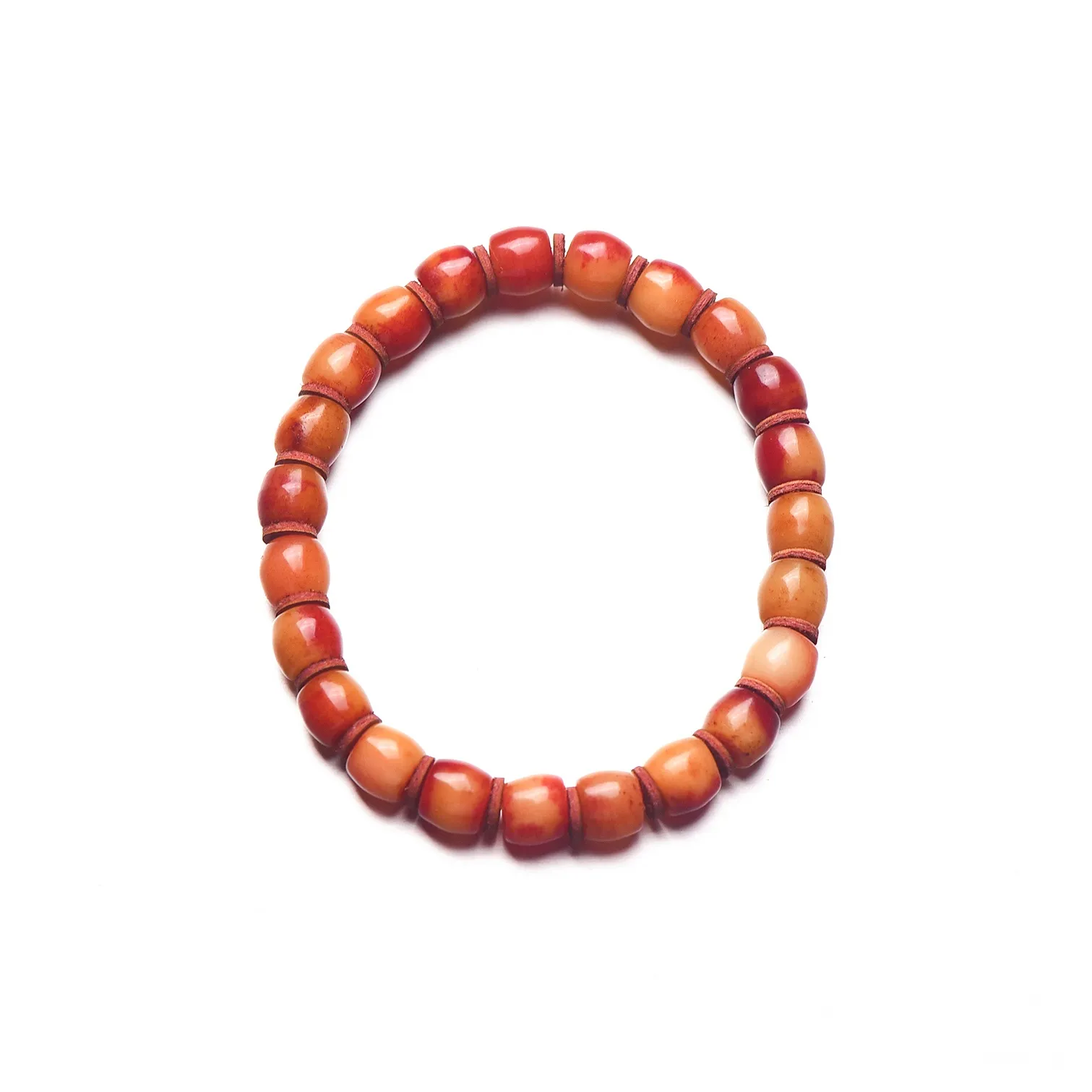 Gu He Коровьи кости Браслеты Унисекс