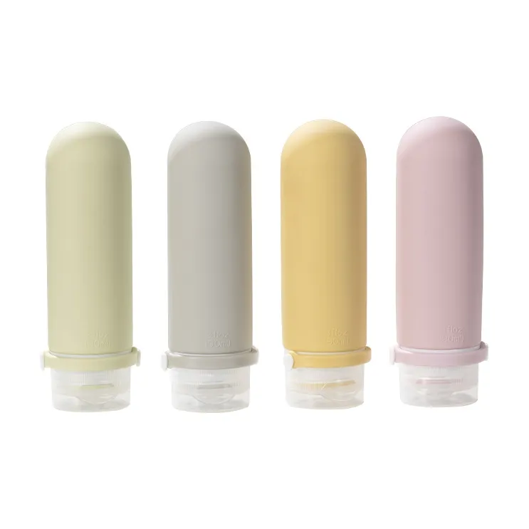 NILIYA Силиконовые бутылки для путешествий с разделителями портативные серия On The Go премиум-класс машины для экструдирования и наполнения