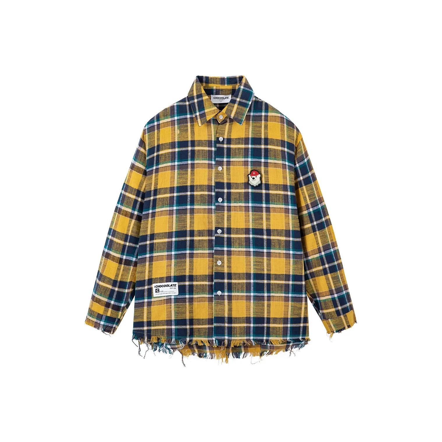CHOCOOLATE Желтые Унисекс Рубашки