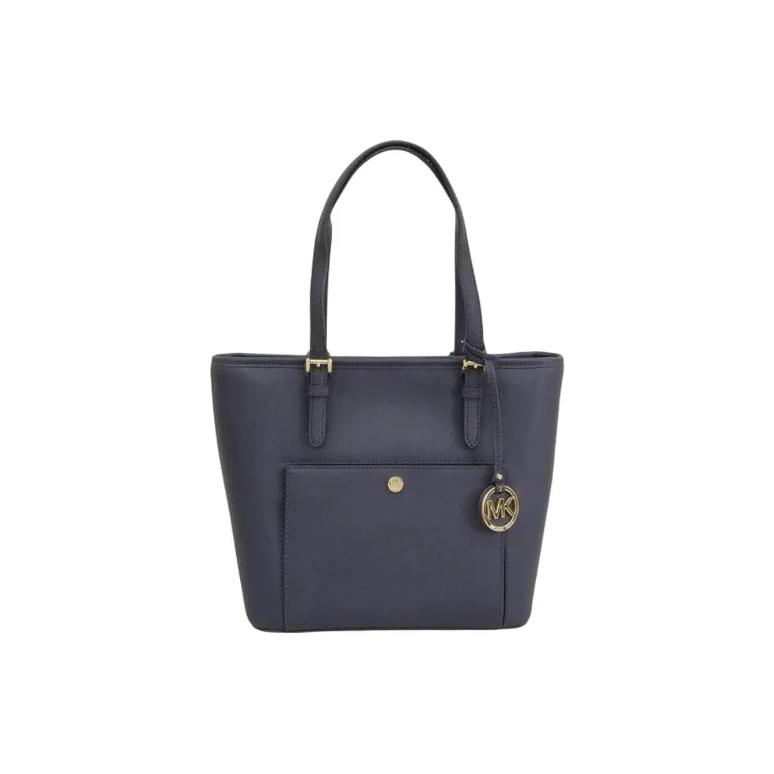MICHAEL KORS Leather Handbag Women's Dark Blue
