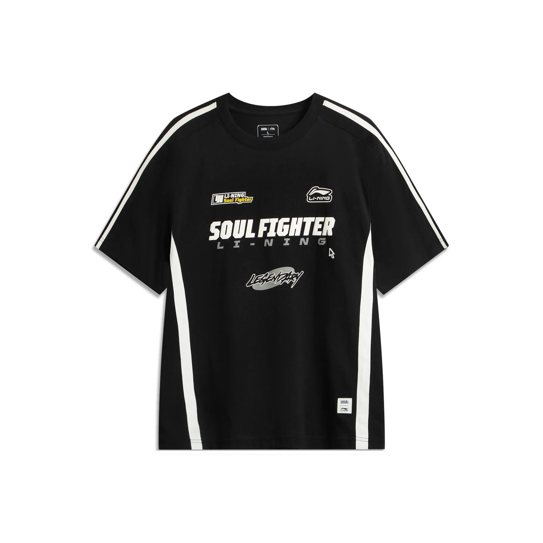 LINING x LEAGUE OF LEGENDS T-Shirt Мужской Черный