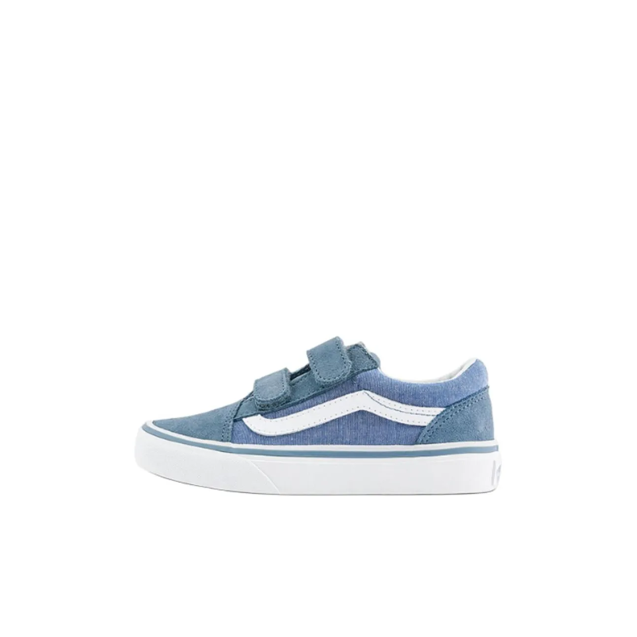 VANS Old Skool V Low Топ Детские Скейтбординги Серый Синий Детский