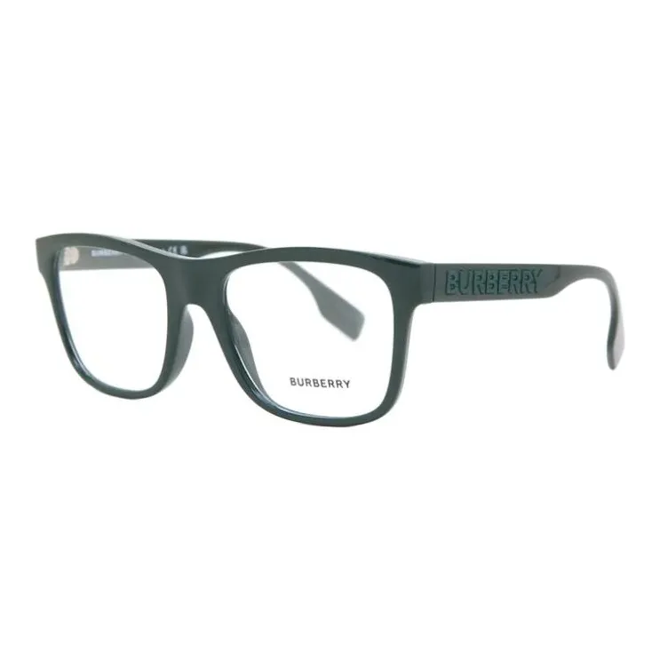 Burberry Plate Frame Rectangular Eyeglass Frames Men's