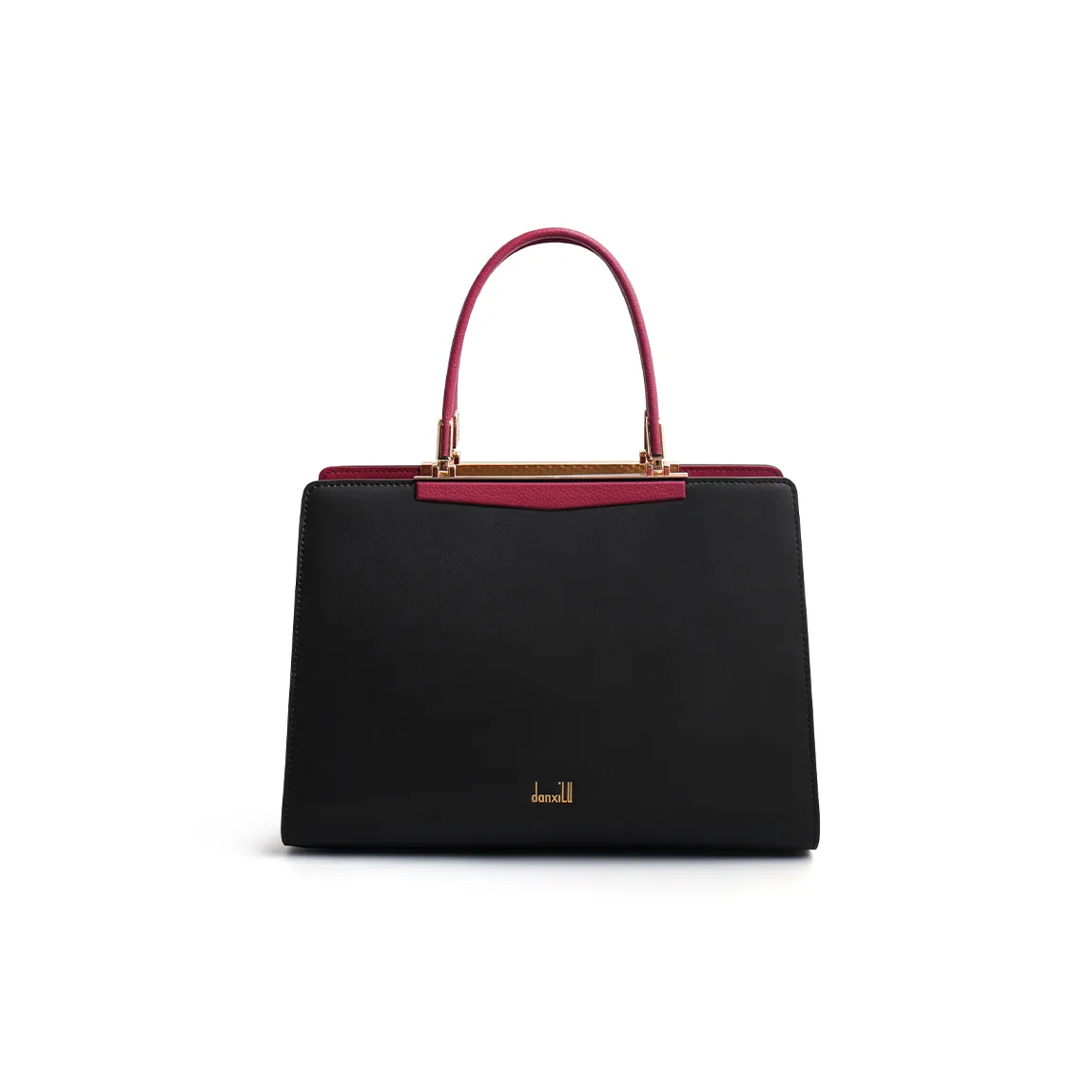 Danxilu Коровья кожа UNIQUE Стиль Изящная сумка Сумка бабушки Сумка на плечо Сумка через плечо Большая женская Черная