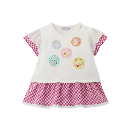 MIKI HOUSE Белая рубашка для дошкольников Pre School T