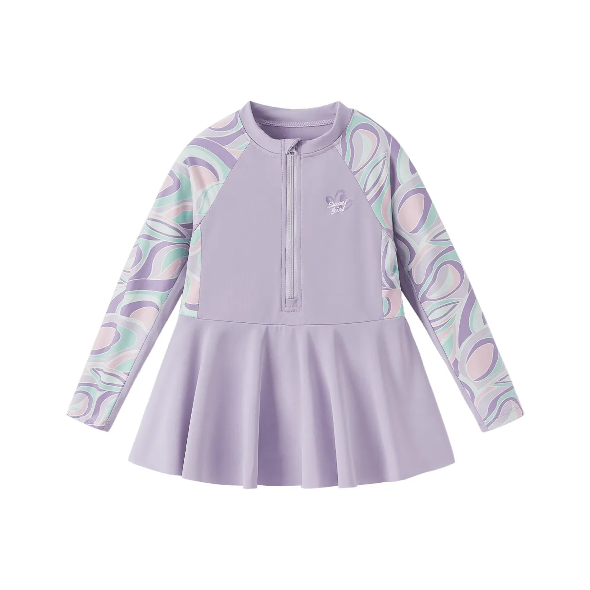 JELLYBABY Детский купальник фиолетовый для детей 3-7 лет