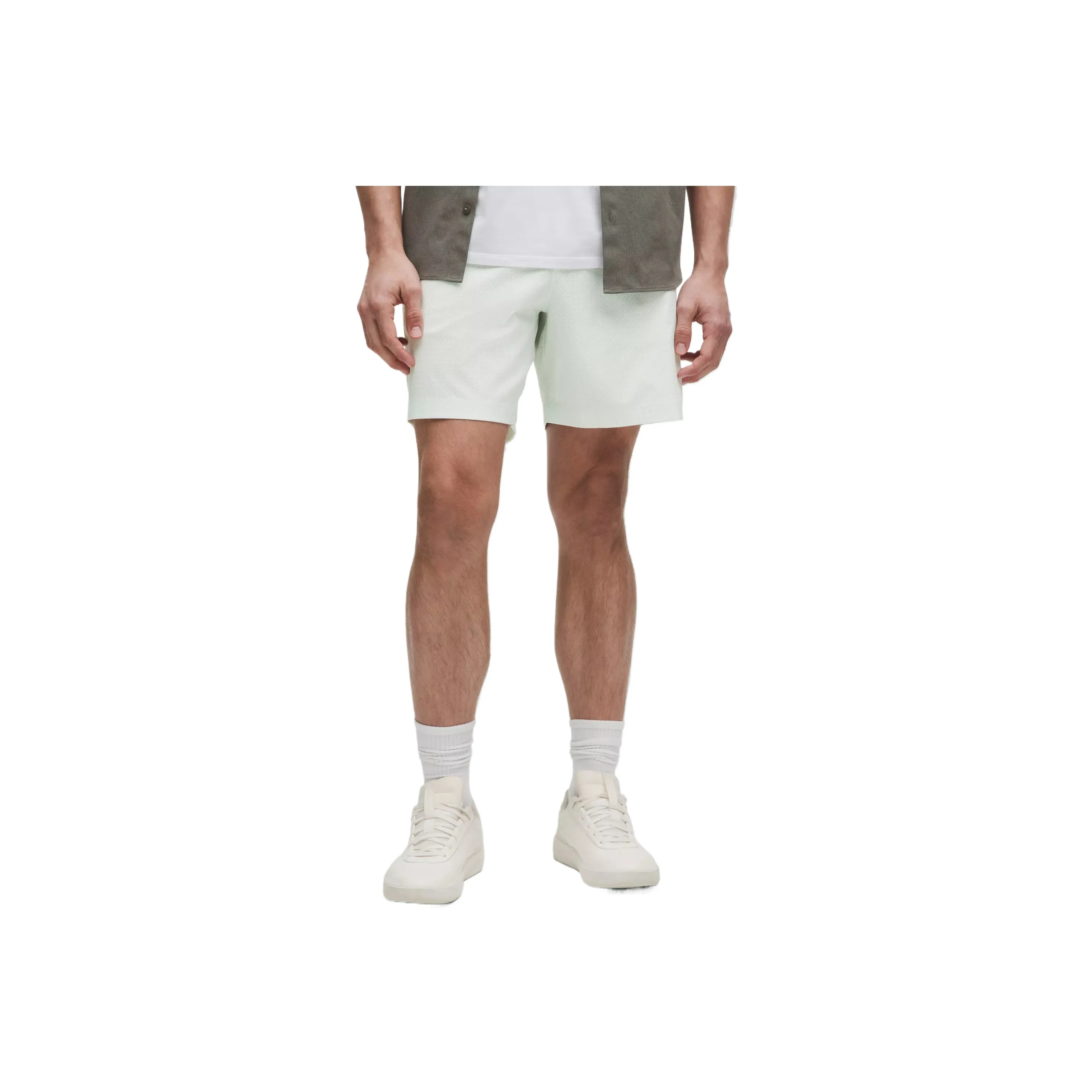 Lululemon ABC WovenAirPull On WovenAir™ Short Casual Shorts 7' Men's White