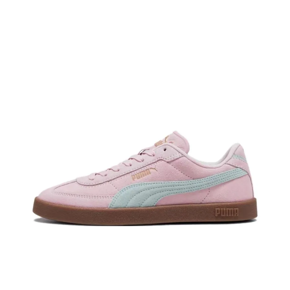 PUMA Club II Era Low Топ Скейтборд Кроссовки Унисекс Розовый Красный