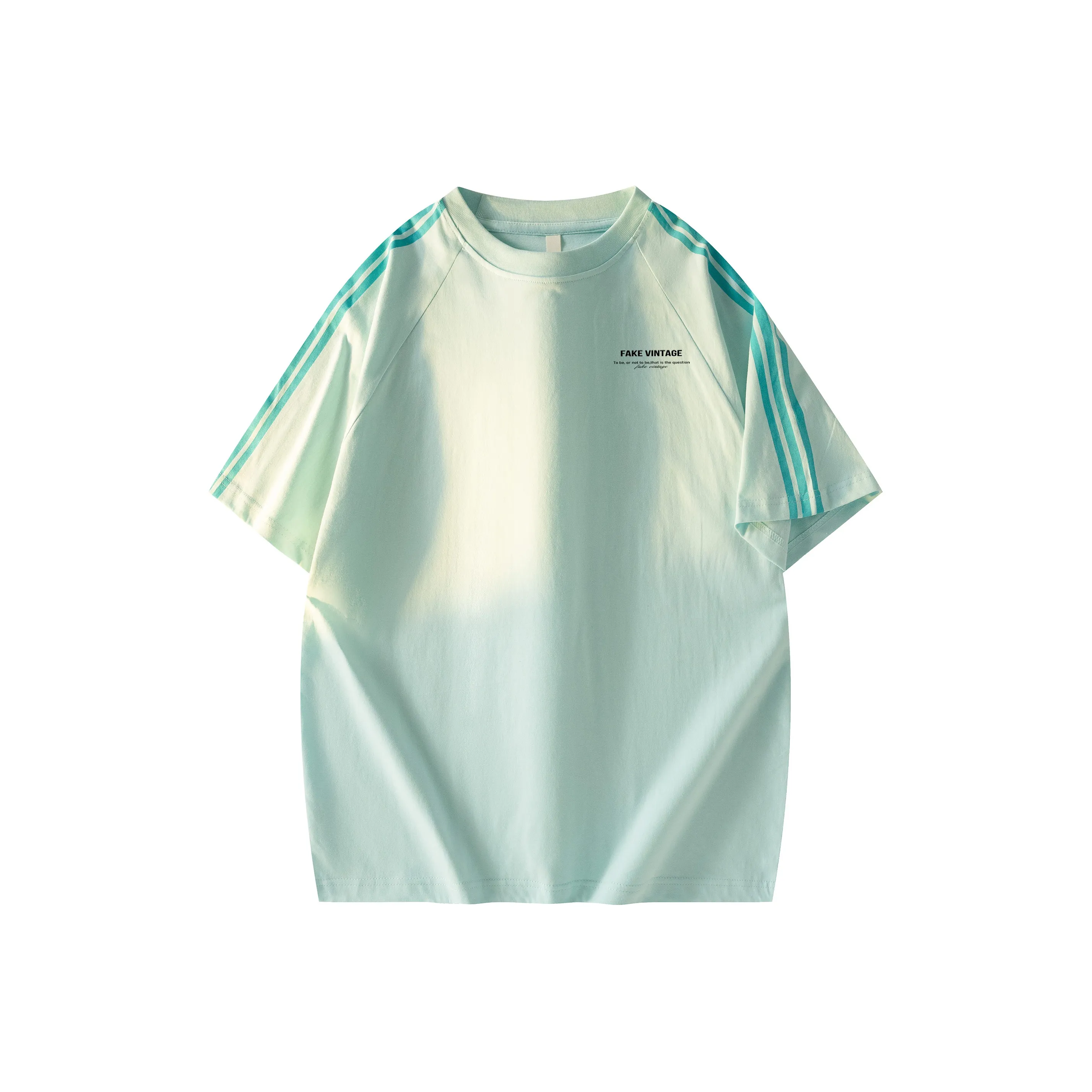 Crew-neck Cotton T-shirt With Writing
