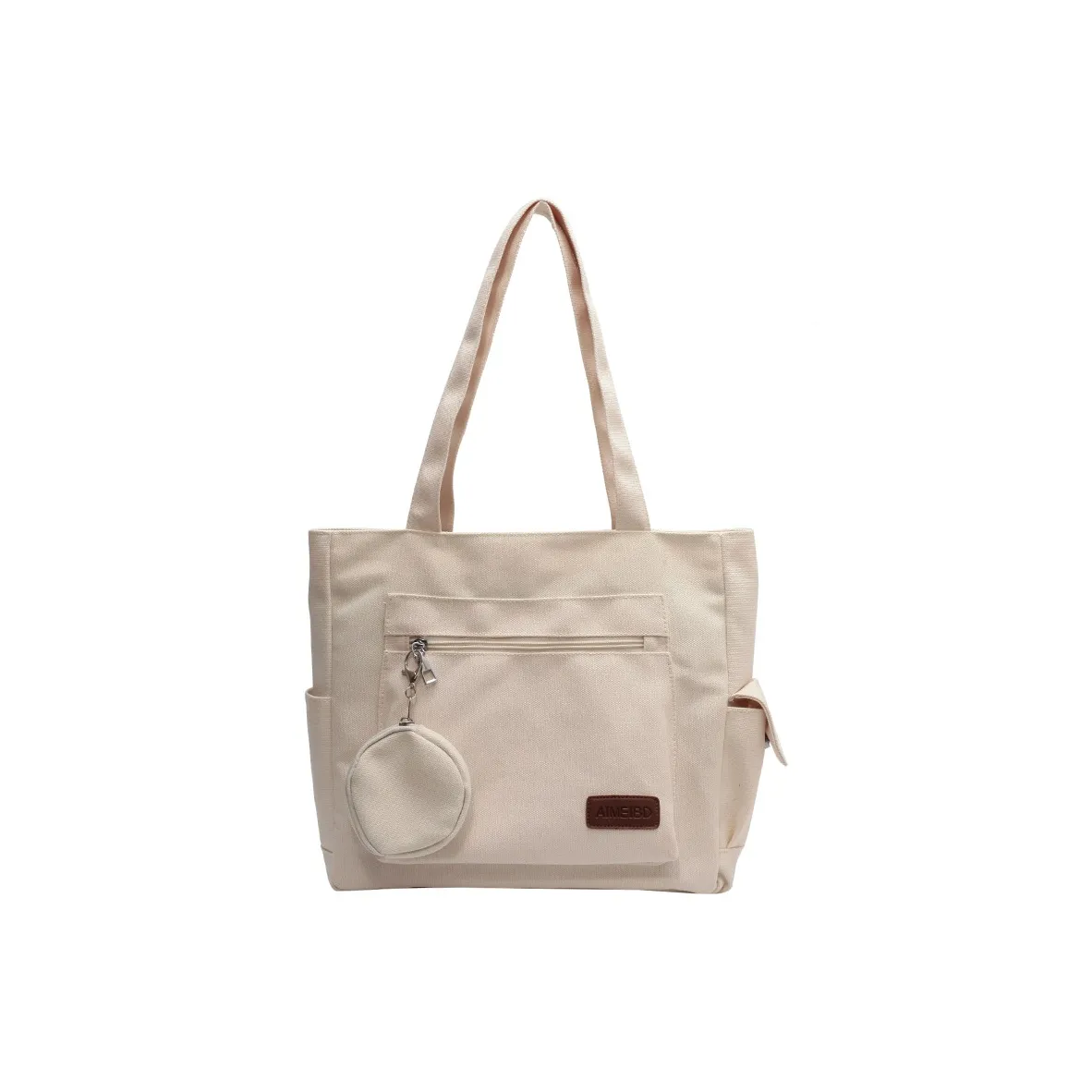 BUBM Холст Сумка через плечо Холст Сумка Женская Белая Темно-синий Синий Хаки