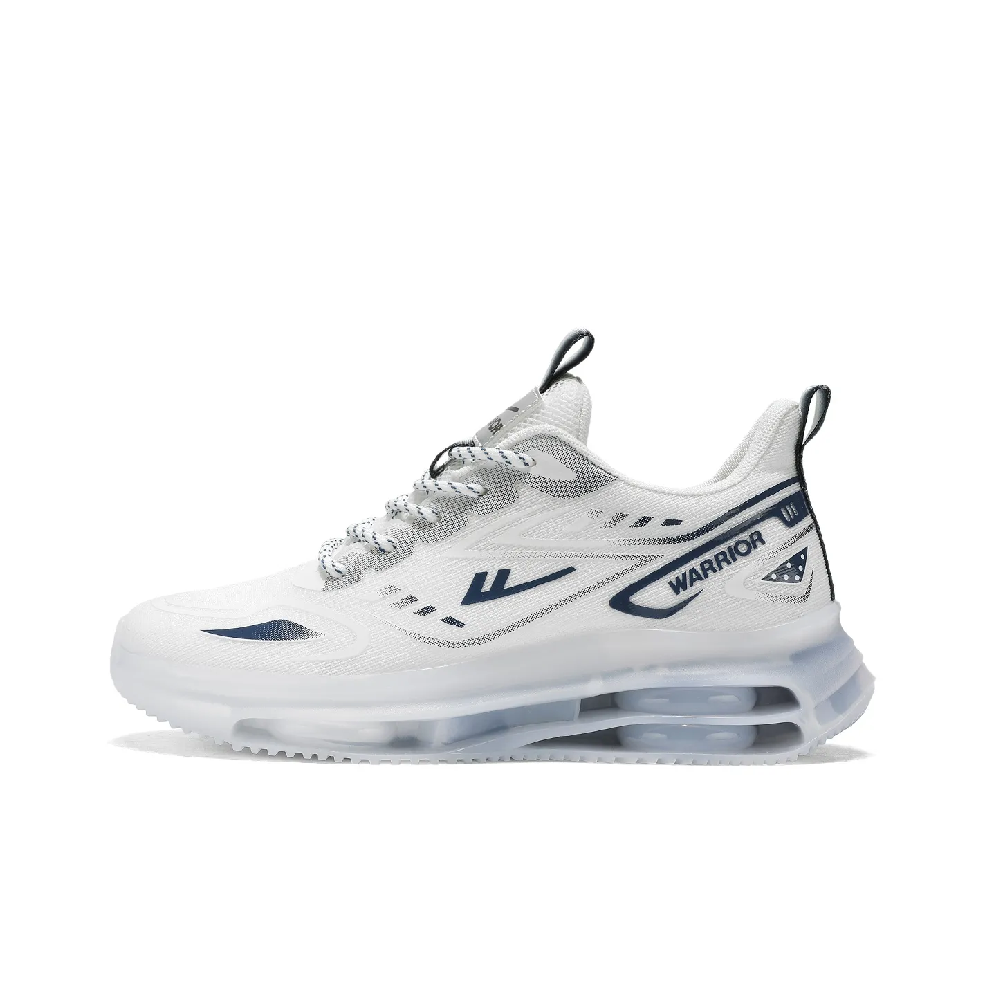 Warrior Abrasion Resistant Breathable Height Increasing Low Top Casual Running Shoes Men's