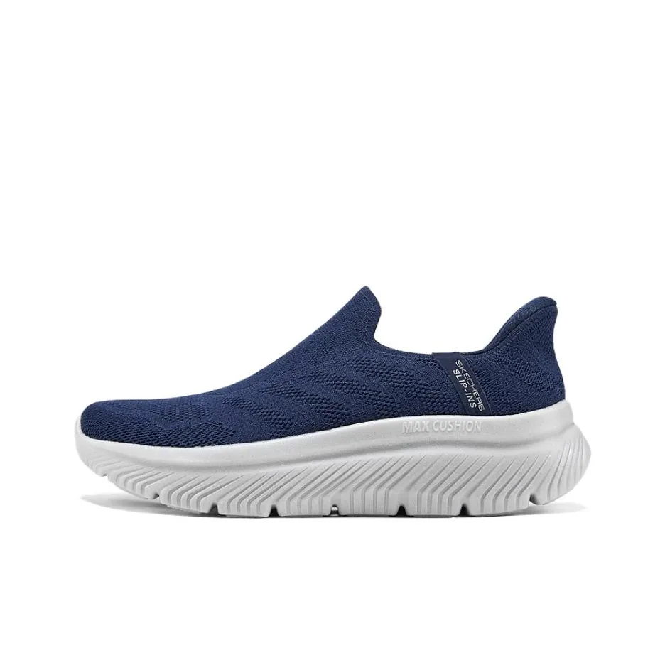 Skechers MEN'S GO WALK Cushioning, Slip Resistant, Abrasion Resistant Support Low Top Casual guidan shoes Men's Marine Blue