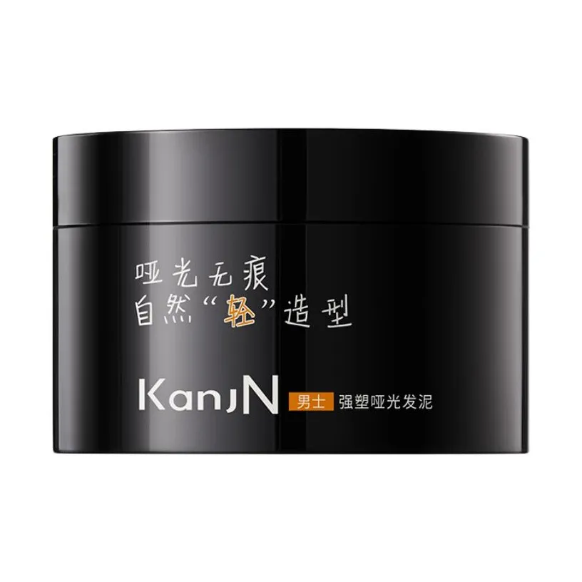 HANJIANI Мужской Прочный Матовый Стайлинг для Волос из Глины Поднимающий и Объемный 100 г