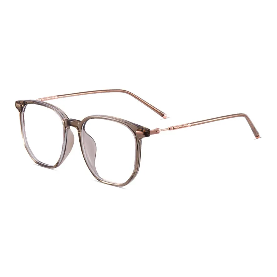 CAPONI TR Памятный пластик Металл Квадрат Оправы для очков Унисекс