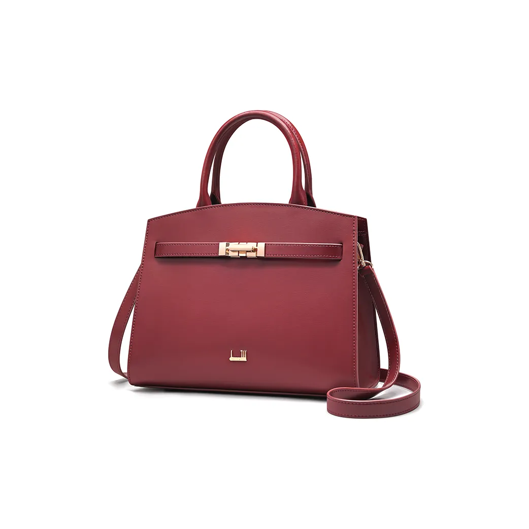 Danxilu Коровья кожа Минималистский стиль Универсальный Роскошь Мода Сумка Келли Сумка Большая Женская Бордовый Темно-синий Белый