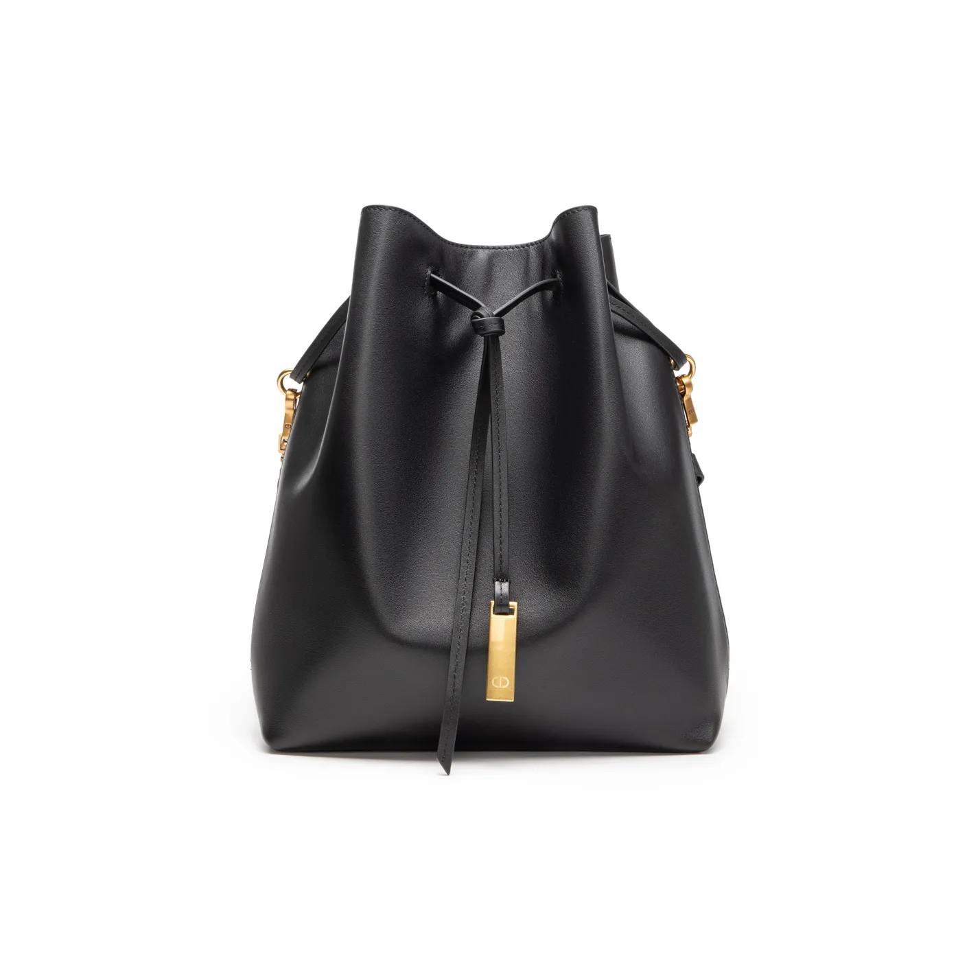 CHRISDIEN DENY Сумка через плечо из коровьей кожи Женская Черная