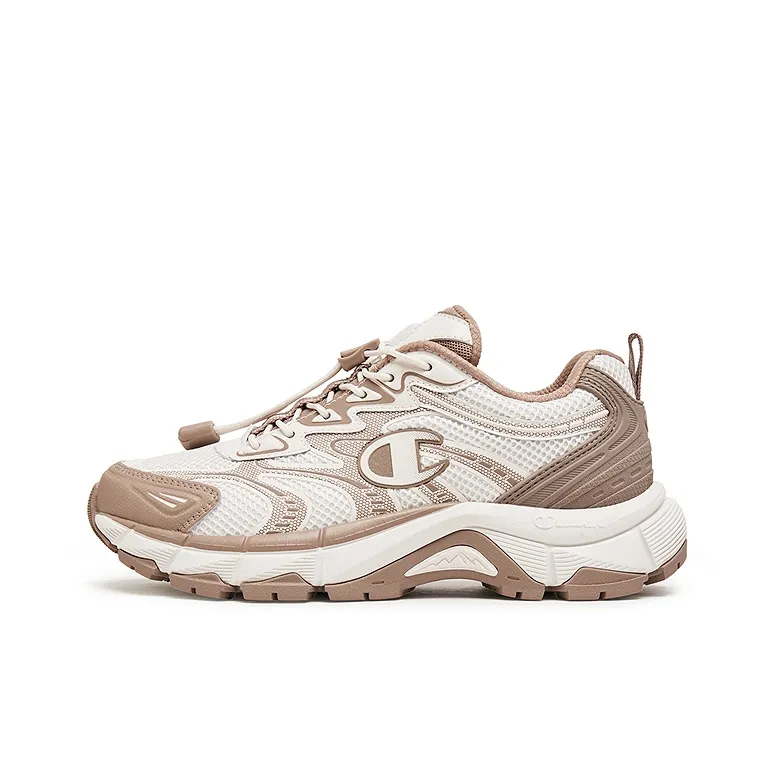 Champion Balance Low Top Chunky Sneakers Women's New Beige/Velvet Brown