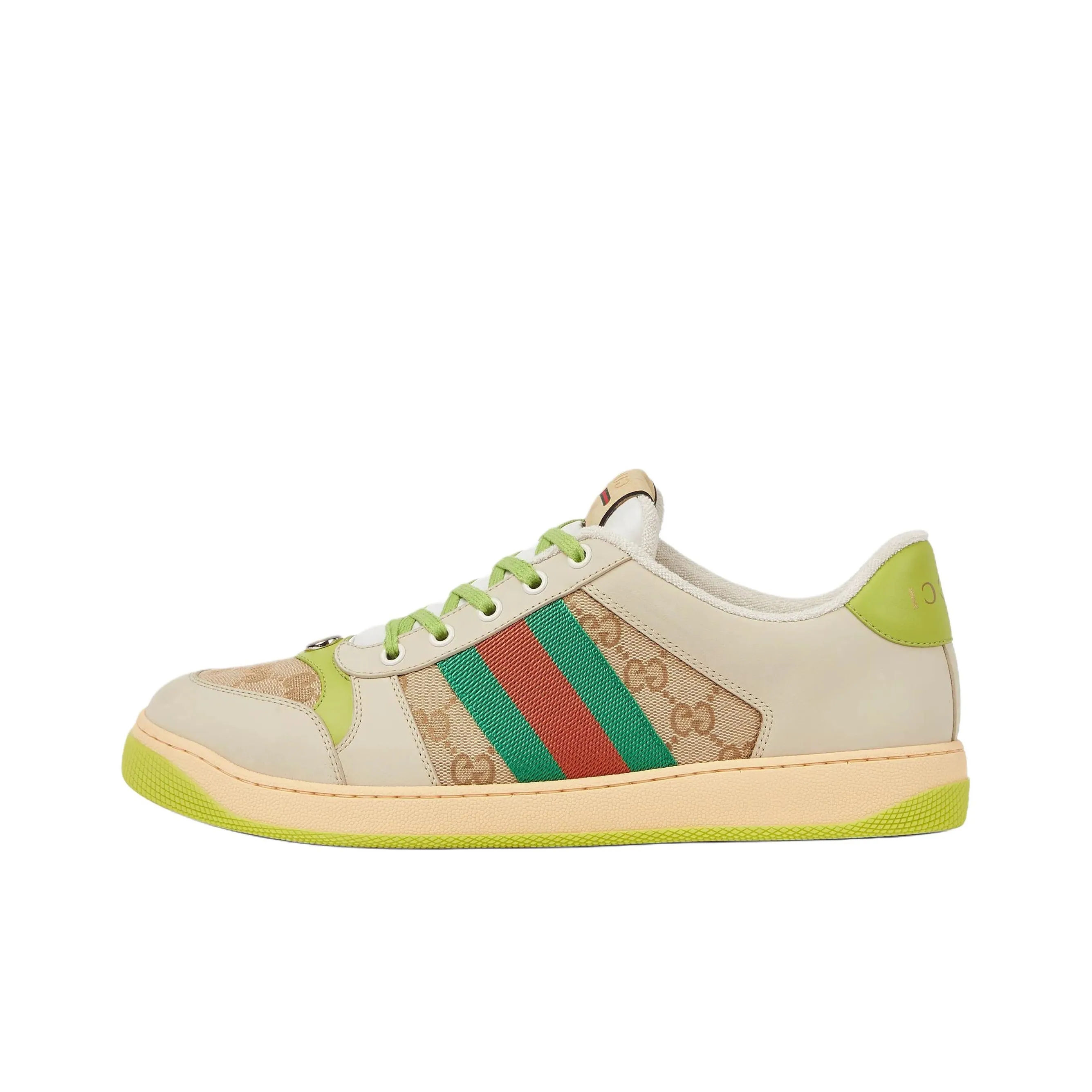 gucci accessories Screener Low Top Skateboard Shoes Men's Turquoise