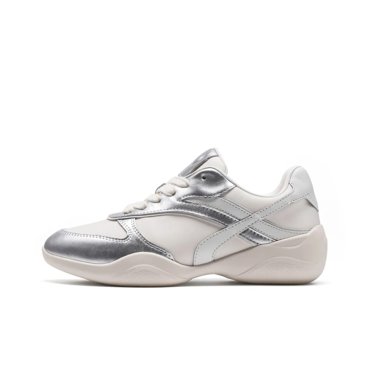 CHRISDIEN DENY Низкий топ повседневный Женский серебряный