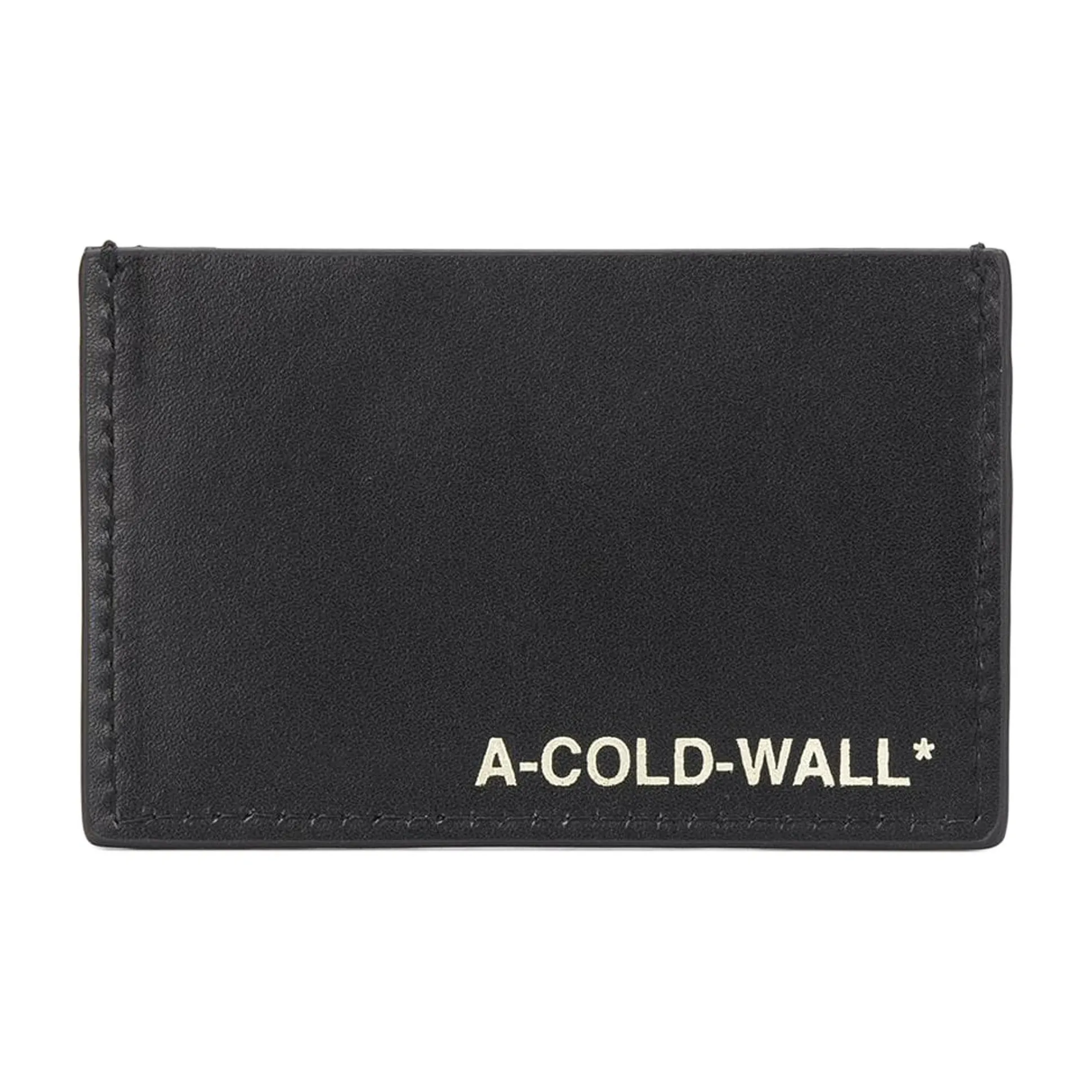 A COLD WALL* Cow Leather Card Holder Card Holder Unisex Black