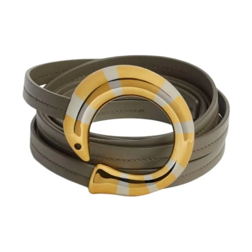 Bottega Veneta Leather Belts Women's