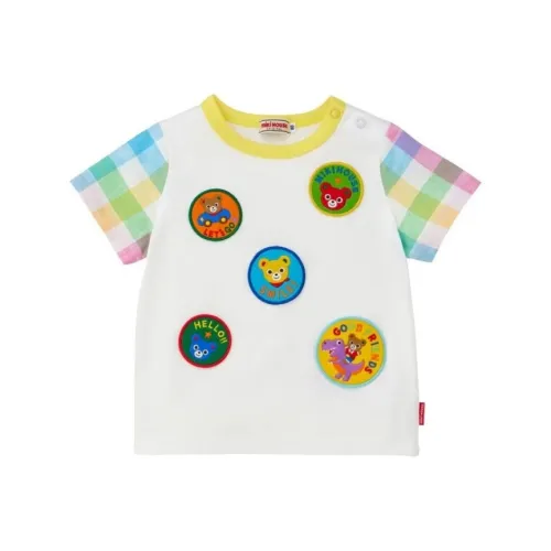 MIKI HOUSE Белая рубашка для дошкольников Pre School T