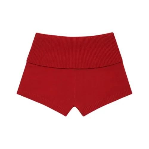 FRANKIES BIKINIS Red Женские Повседневные шорты