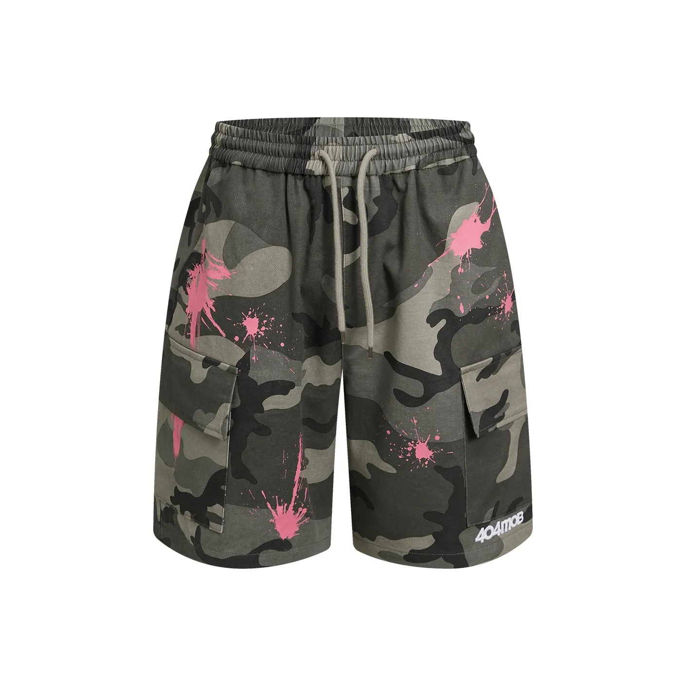 404MOB GANG Карго Шорты Унисекс