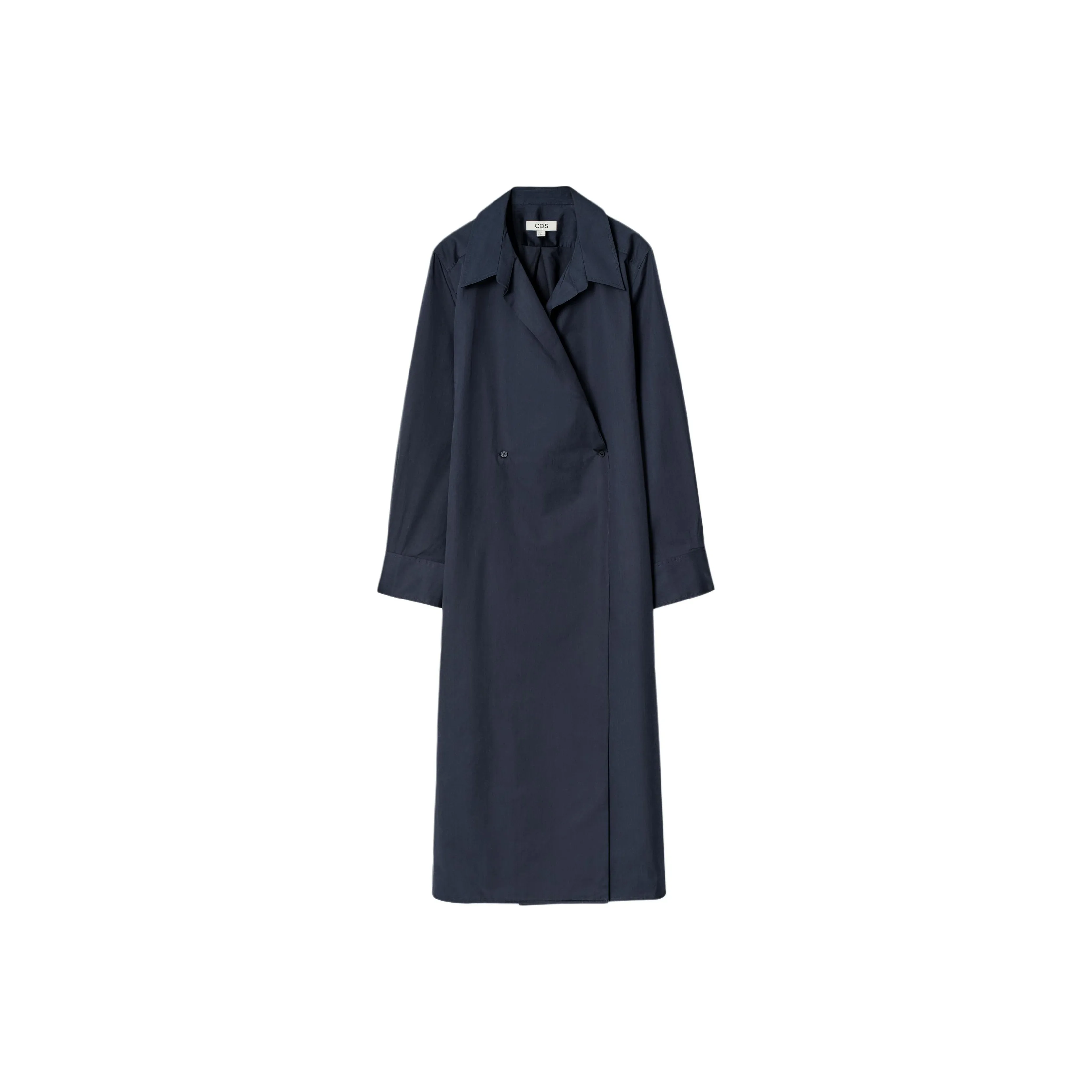 COS Long Sleeved Dresses Women's Navy Blue