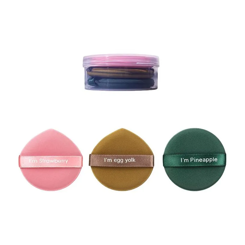 XUNFUJI Яйцо Yolk Pie Розовый Воздушная подушка Основа Настройка Непудровый Легко наносится Мягкая текстура