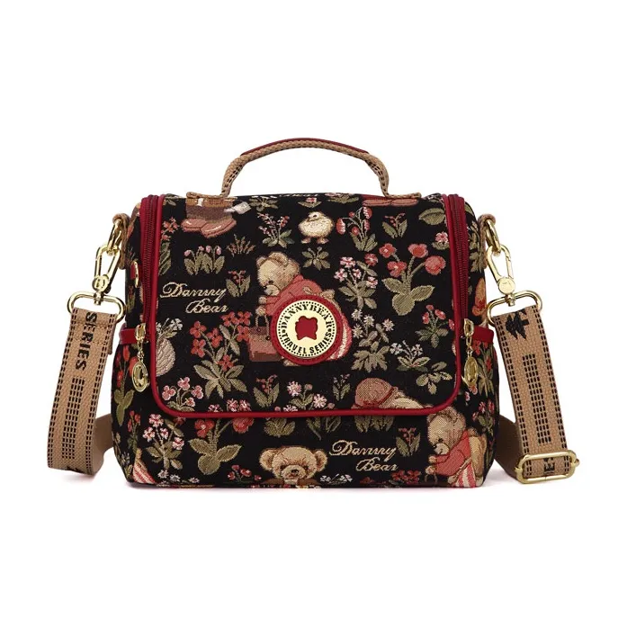 DANNYBEARJEANS Сумка через плечо Сумка Женская Secret Garden Bear Черный Secret Garden Bear Белый