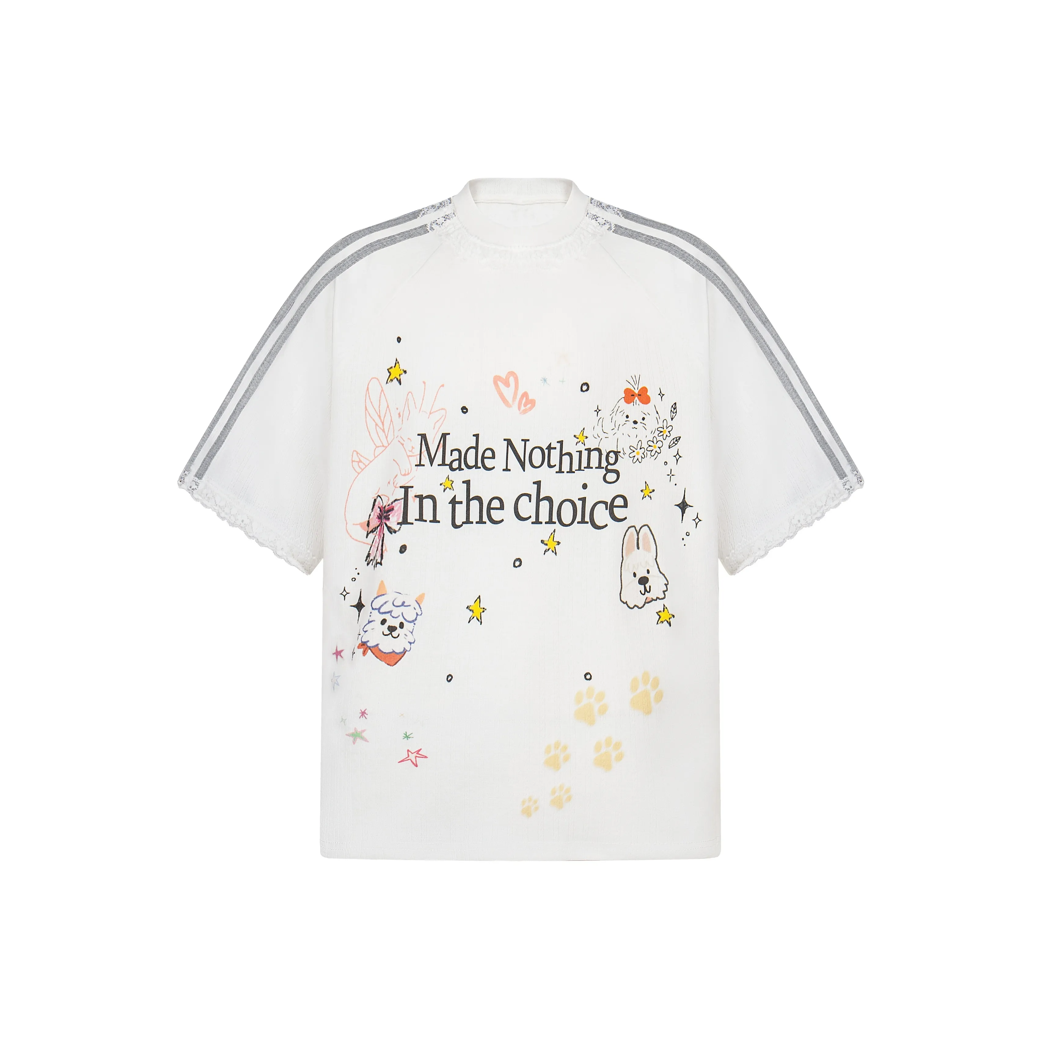 Xmithie Short Sleeved T Shirts Unisex White