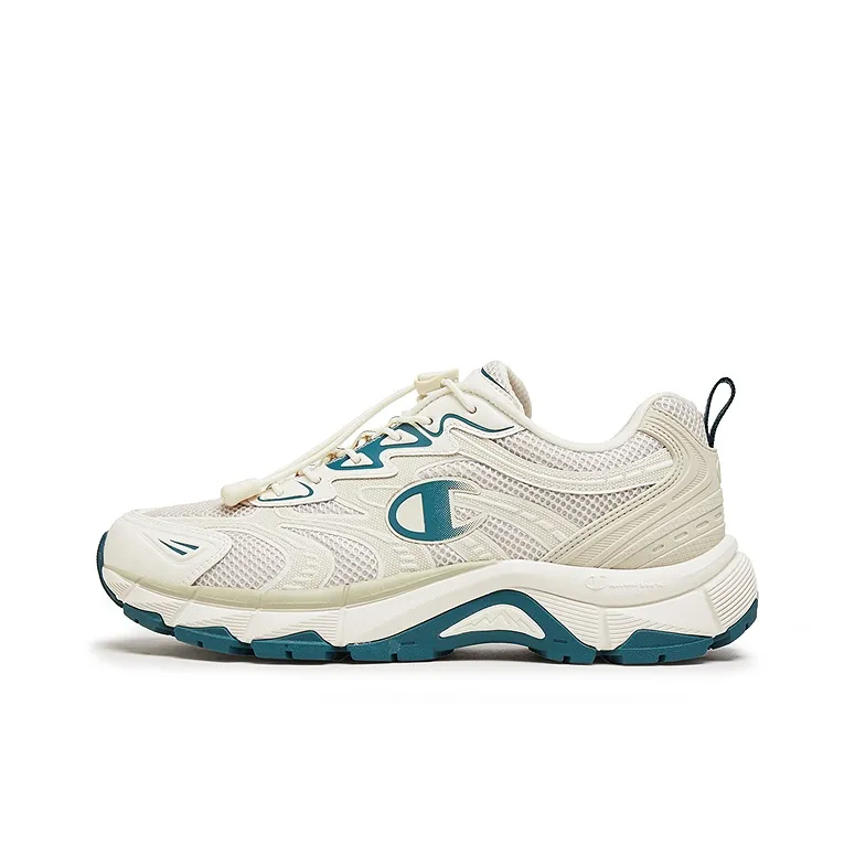 Champion Balanced Lightweight Low Top Running Shoes Men's Fir Green/Milk White