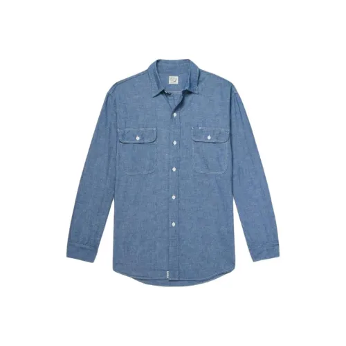 Orslow Blue Мужские Рубашки