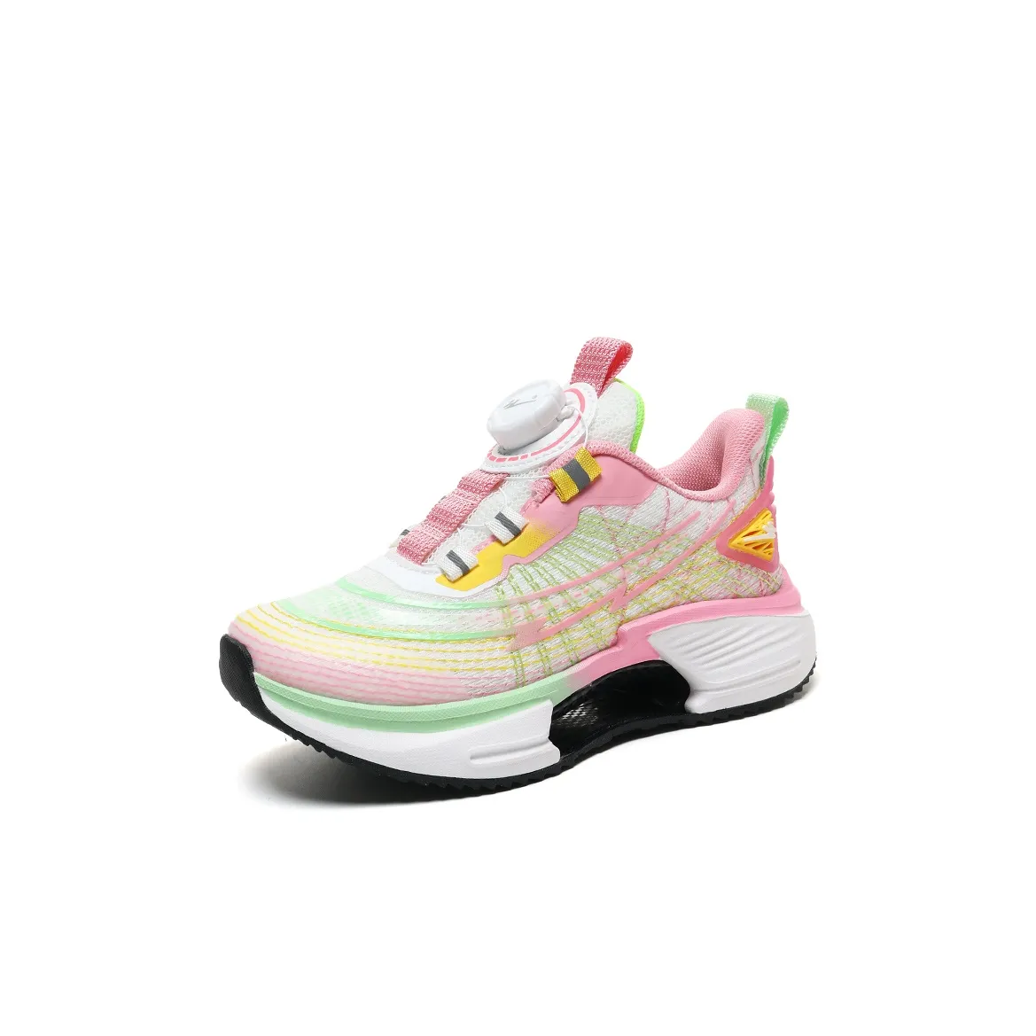 Binary Slip-Resistant Shock Absorbers с антиабразивными свойствами Низкий топ Детские беговые кроссовки Фея Розовый Детский