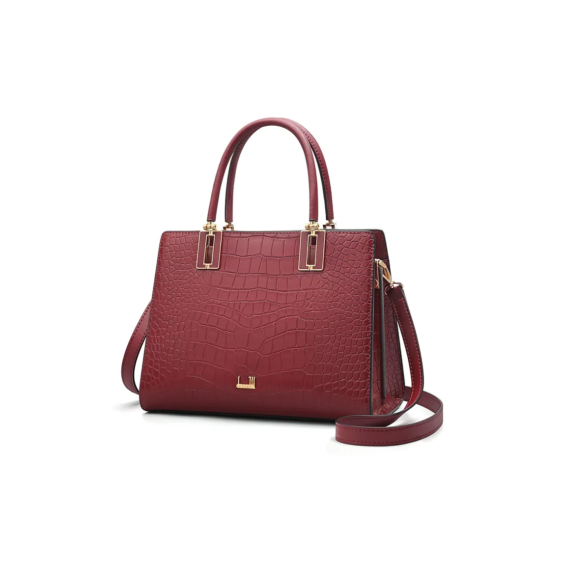 Danxilu Крокодиловый узор Коровья кожа Elegant Elegance Универсальный Mom And Grandma Через плечо Сумка Обычный Женские