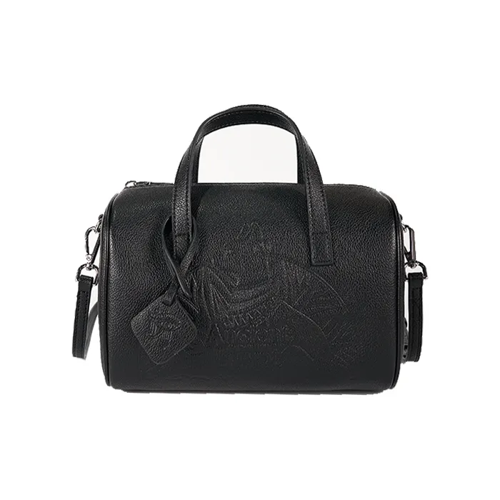 Британский музей Синтетическая кожа Бостон Сумка Подушка Сумка Женская Черная Бежевая