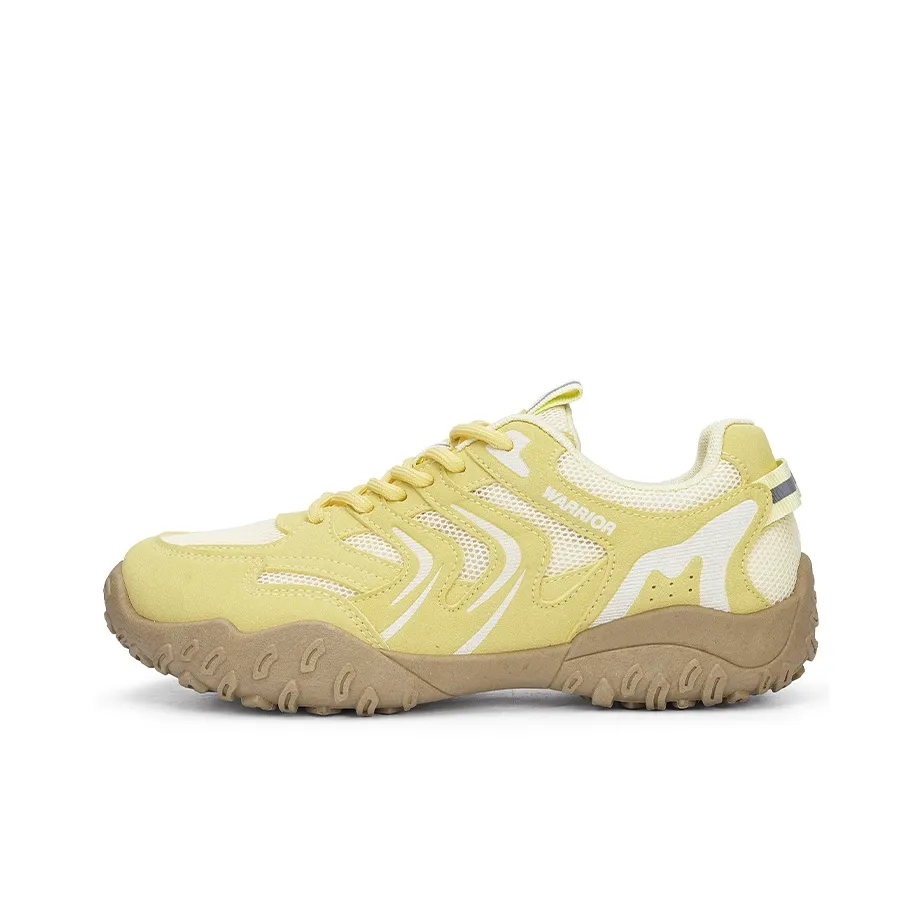 Warrior Аbrasion Resistant Низкий Топ Повседневная Обувь Женская Лимон