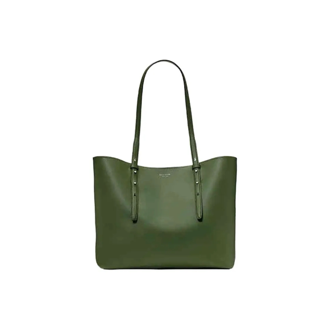 Kate Spade Cow Leather Tote Bag, Shopping Bag, Shoulder Bag Tubas Women's Green