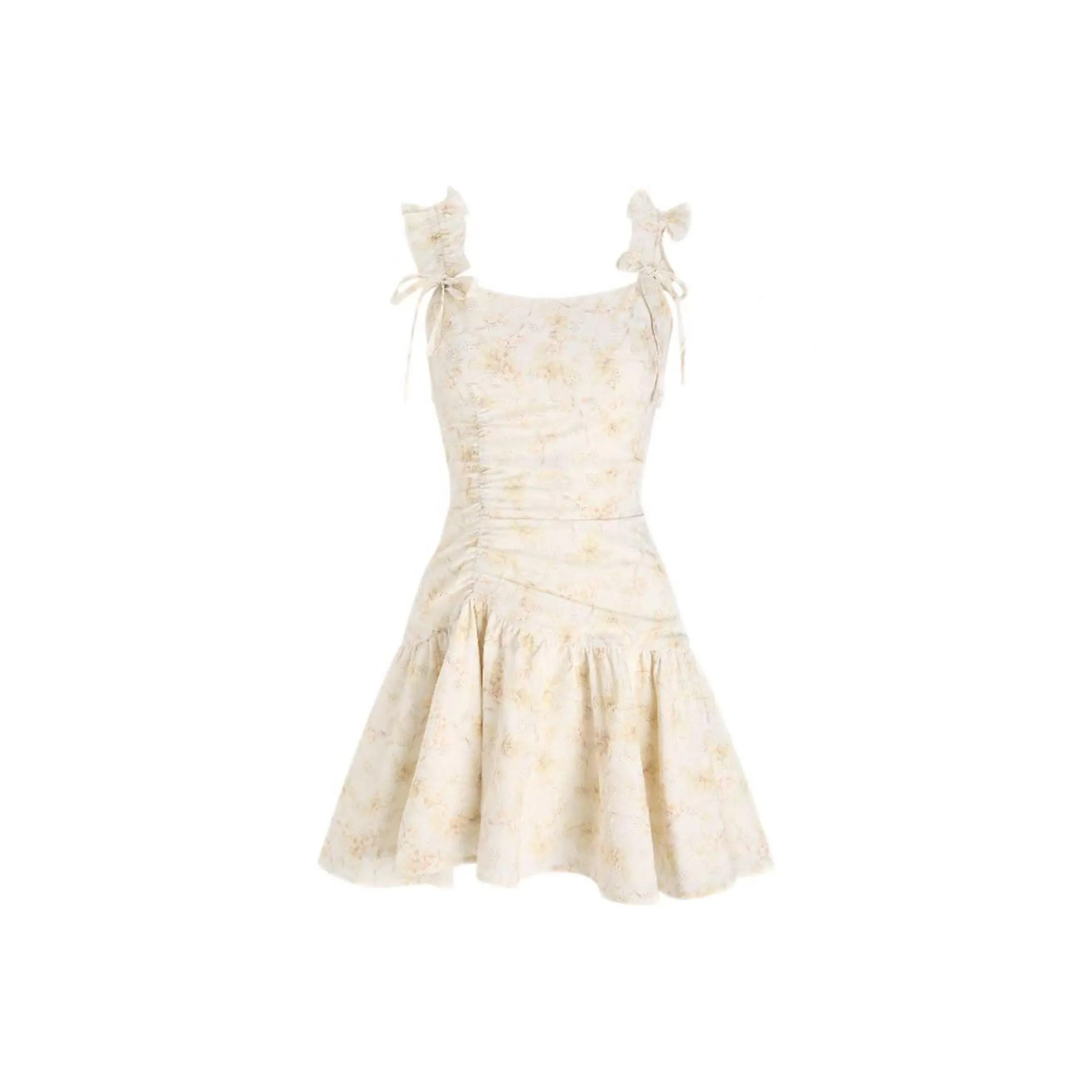 EMDPN Светло-желтый Женские Слиплатья