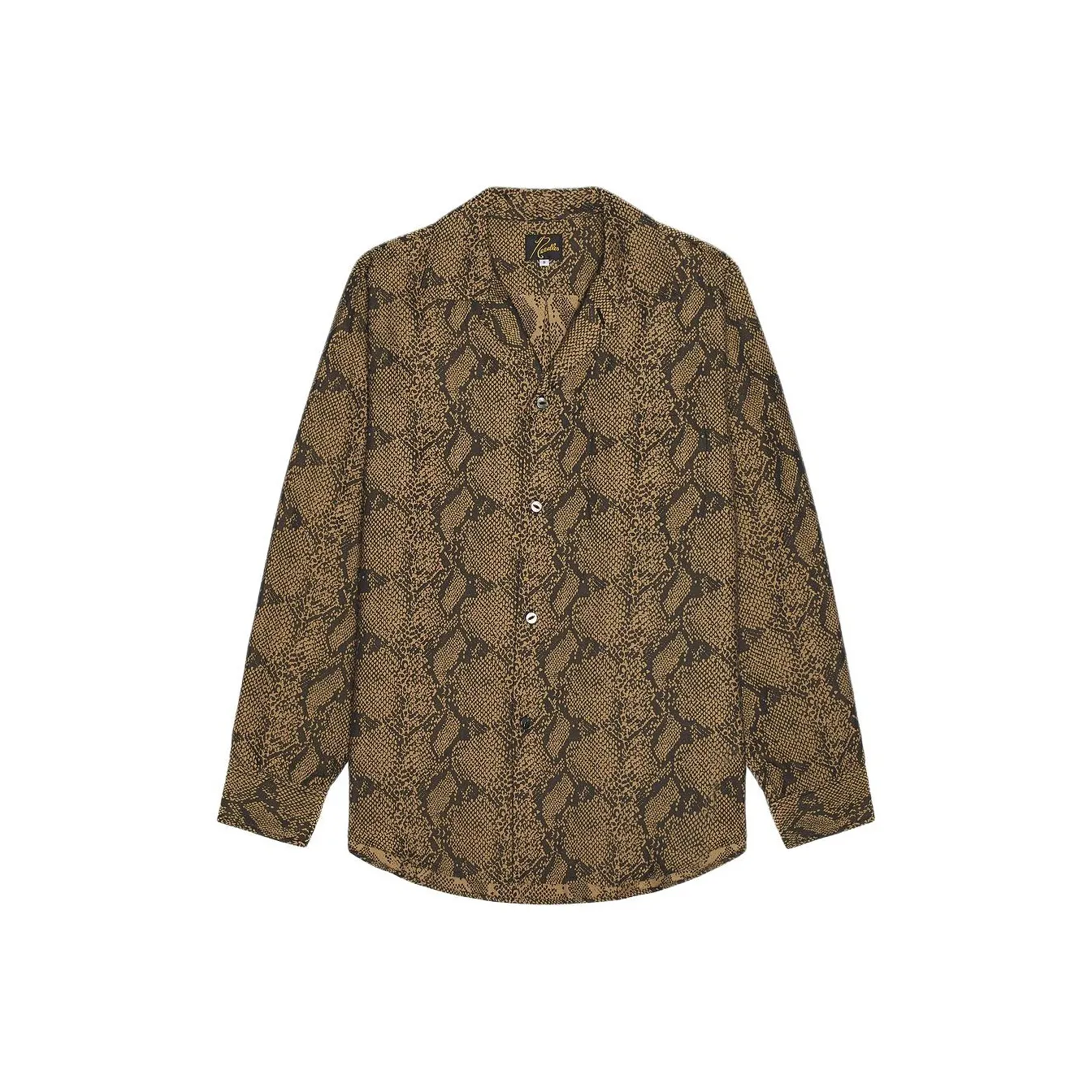Needles Shirts Men's Brown