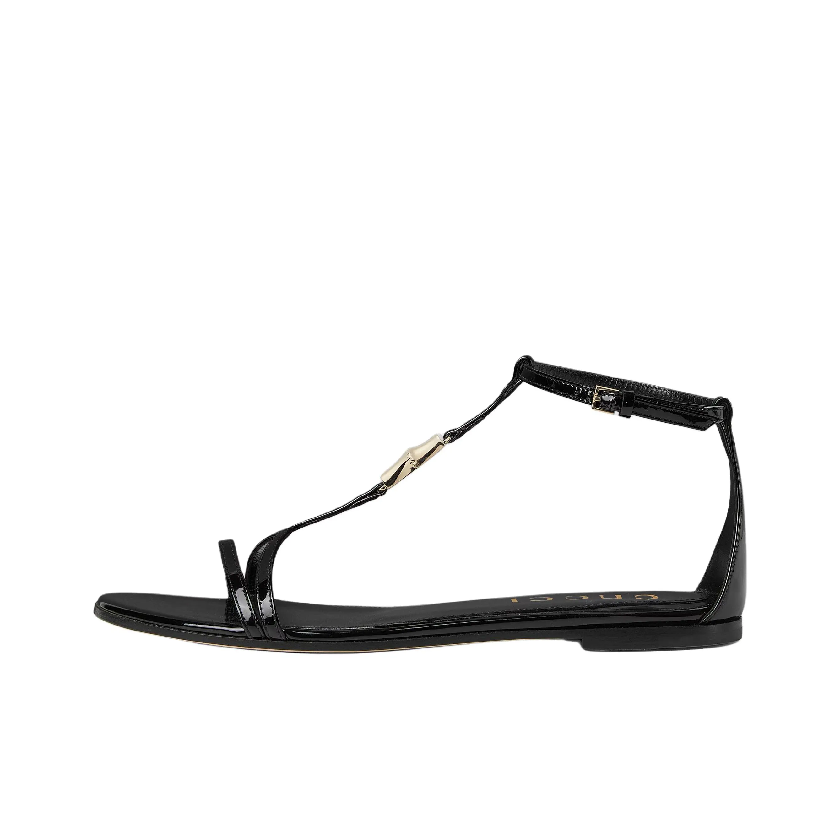 GUCCI One Strap Sandals Women's Black
