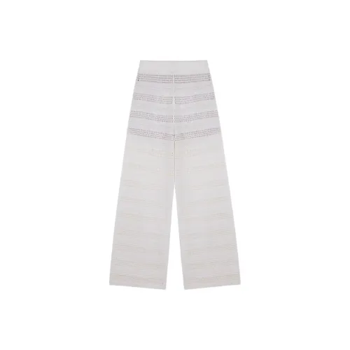 CRUSH COLLECTION Белые Женские Повседневные Брюки