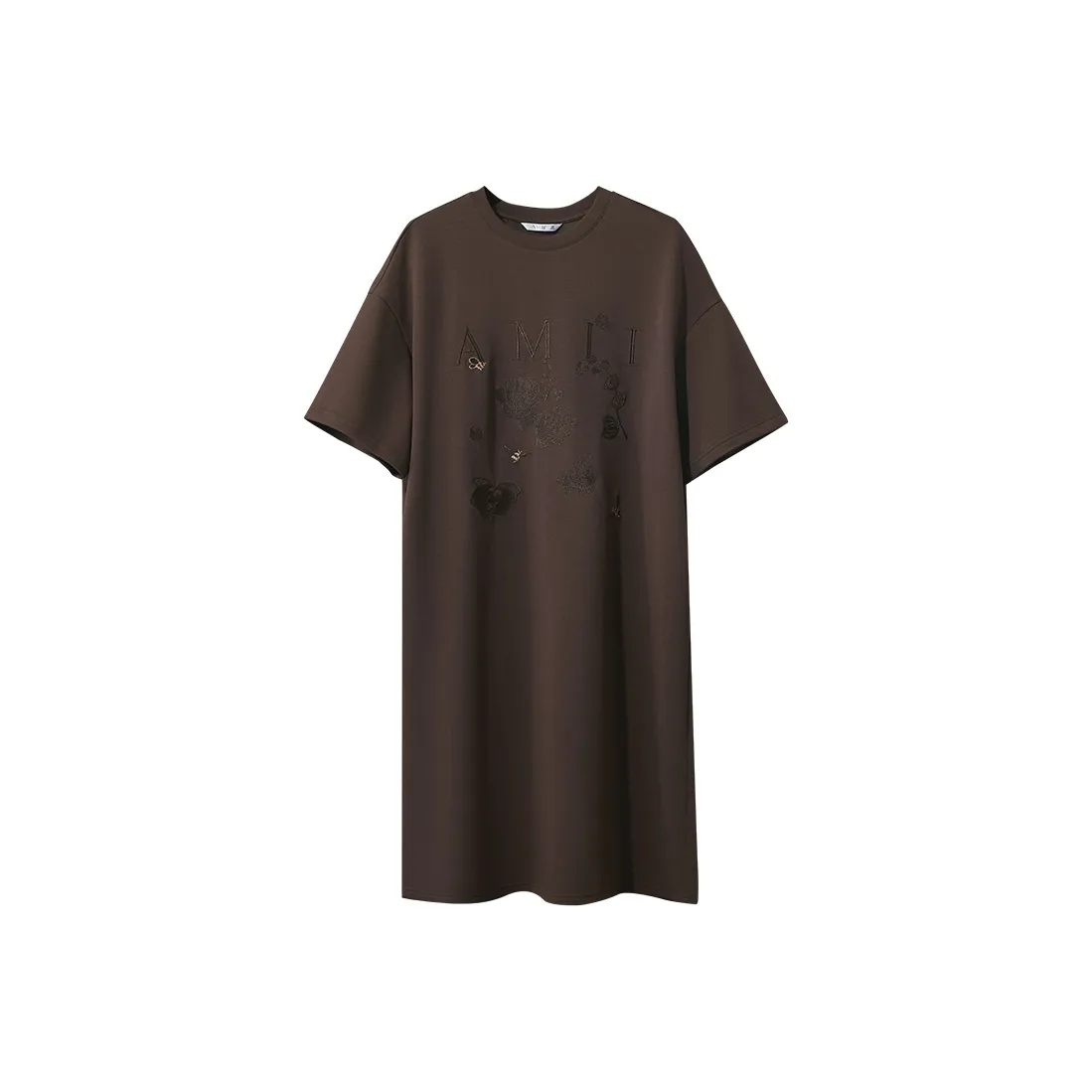 AMII Короткое платье с короткими рукавами женское