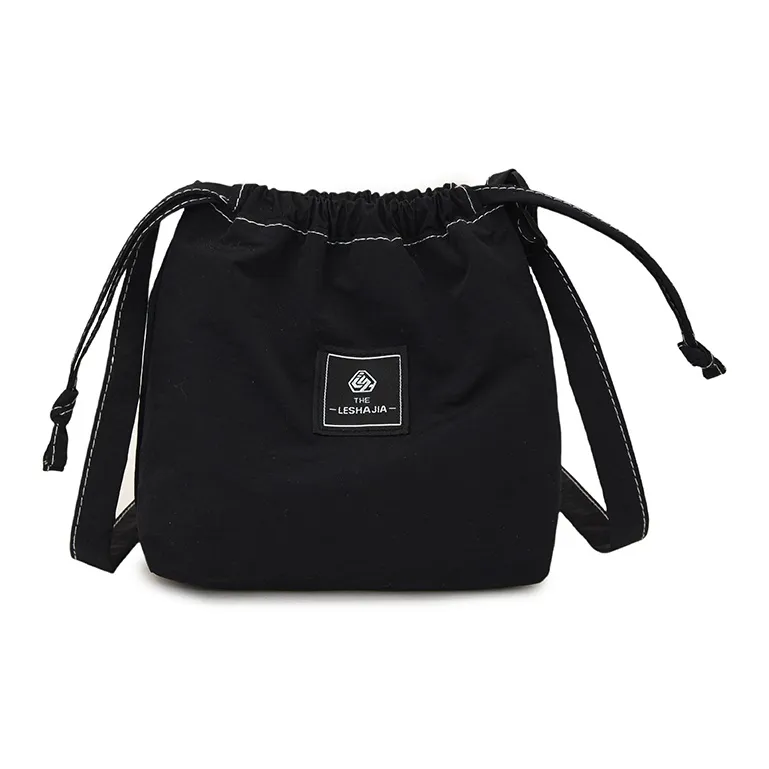 Travel Washed Cloth Crossbody Bag Unisex Multicolor
