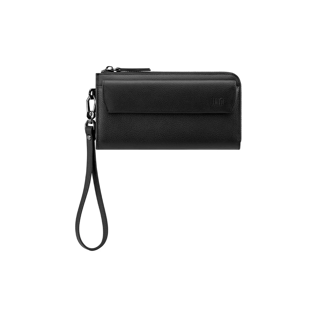 HLA Кошелек из коровьей кожи обычный унисекс черный