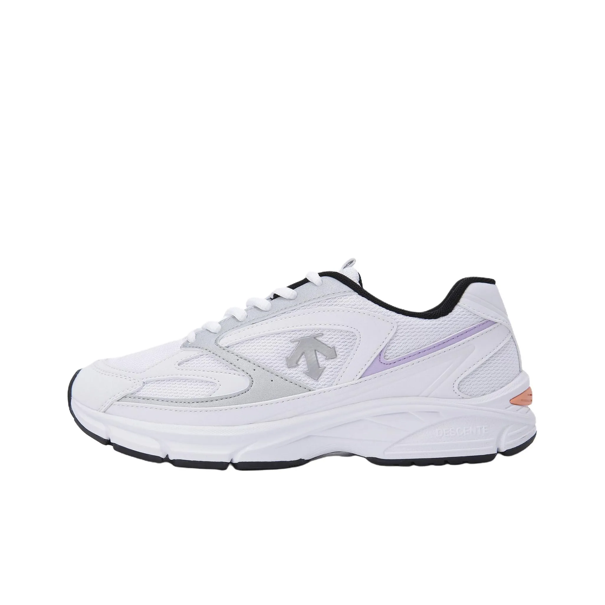 DESCENTE Ranger 2000 Anti Slip Wear Resistant Low Top Casual Shoes Women's White